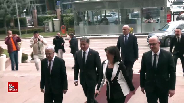 DEM Parti İmralı Heyeti CHP Genel Başkanı Özgür Özel'i ziyaret ediyor