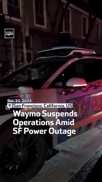 Waymo Suspends Operations Amid SF Power Outage