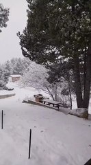 Matemale sous la neige ce lundi 22 janvier