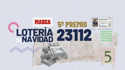 Así se cantó el 23112, quinto premio de la Lotería de Navidad 2025