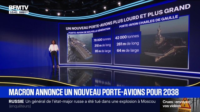 LES ÉCLAIREURS - Voici combien devrait coûter le nouveau porte-avions, le successeur du Charles de Gaulle