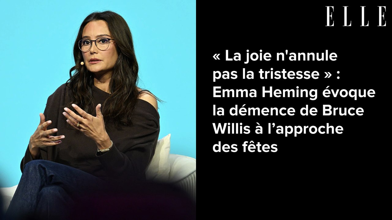 « La joie n'annule pas la tristesse » : Emma Heming évoque la démence de Bruce Willis à l’approche des fêtes