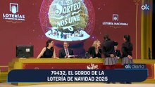 79432, primer premio El Gordo de la Lotería de Navidad 2025