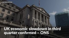 UK economic slowdown in third quarter confirmed – ONS