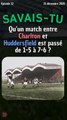 Savais-tu qu'un match entre Charlton et Huddersfield est passé de 1-5 à 7-6 ?