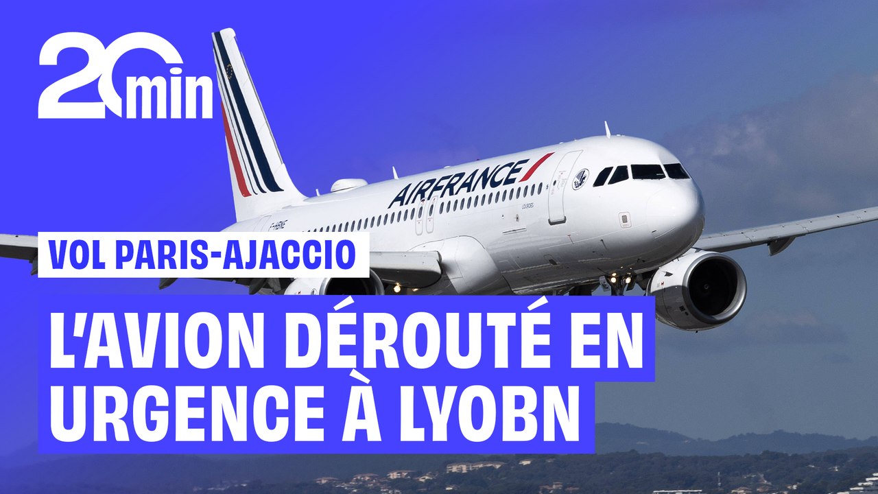 Grosse frayeur pour les passagers d’un vol Air France Paris-Ajaccio, dérouté en urgence