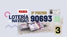 Así se cantó el 90693, tercer premio de la Lotería de Navidad 2025