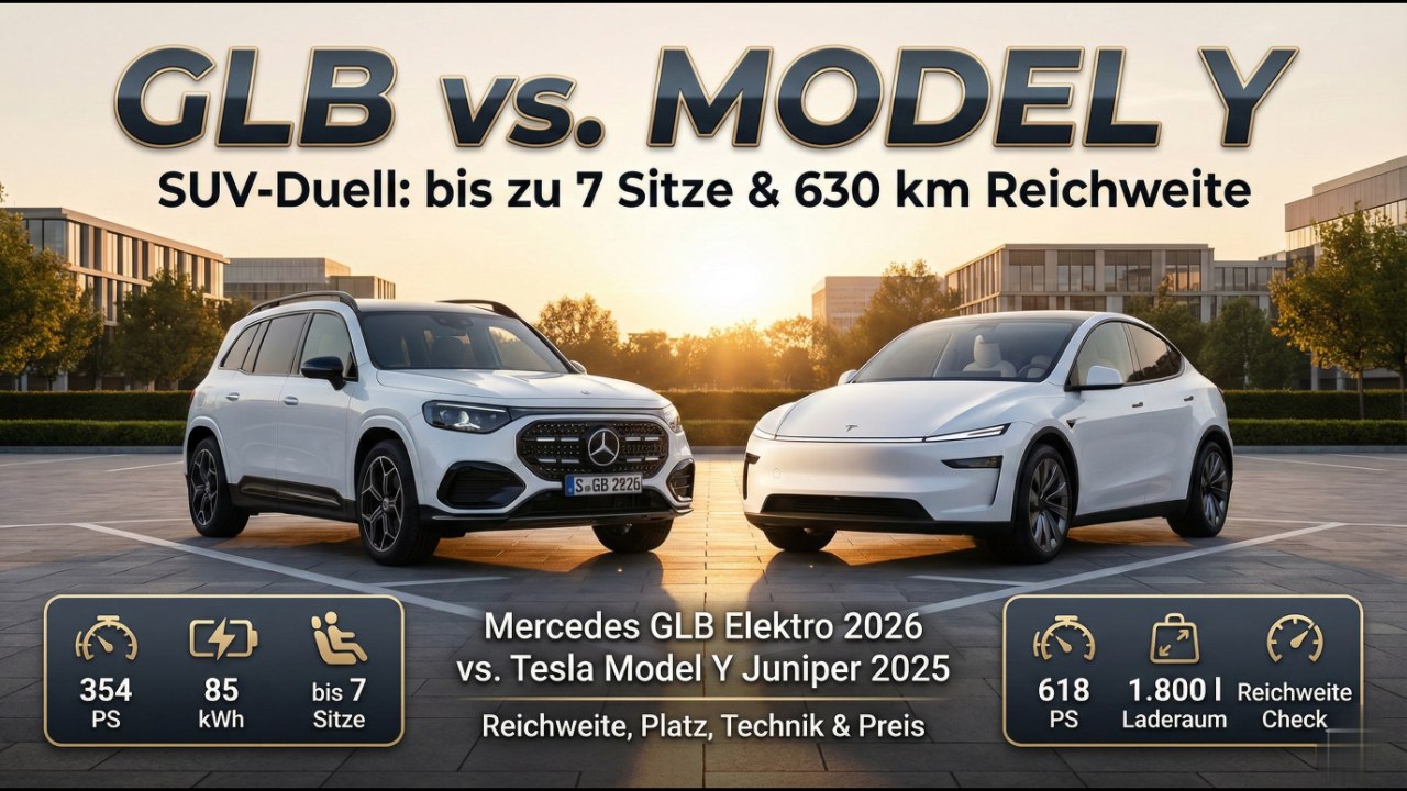 Tesla Model Y vs. Mercedes GLB