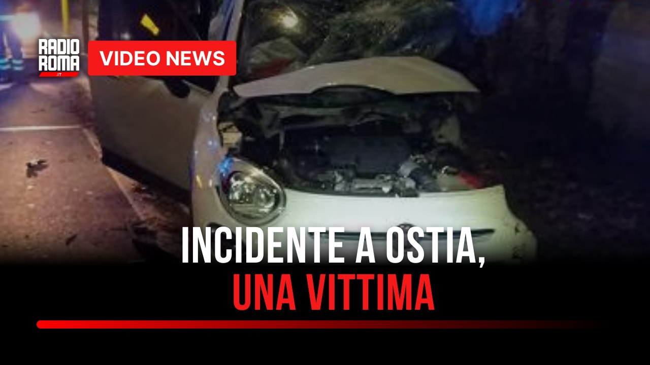 Incidente a Ostia, una vittima