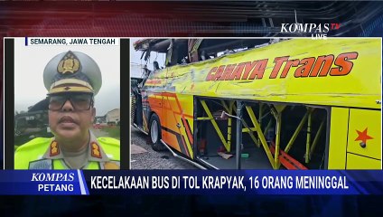 [FULL] Polisi Ungkap Data Terbaru-Kondisi Korban Kecelakaan Bus di Tol Krapyak Semarang