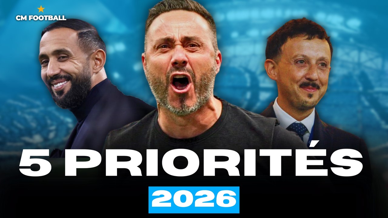 🔥 OM : LES 5 PRIORITÉS DE ZERBI EN 2026 ! ... ET MERCI 💙🤍