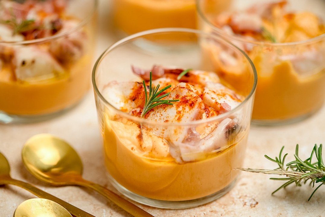 Vasitos de pulpo
