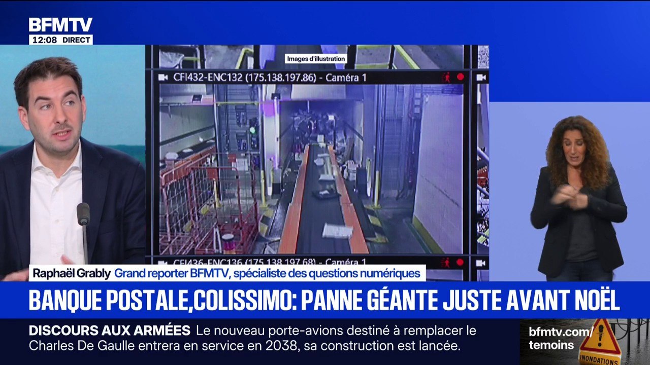 Panne géante: les sites Internet de la Poste, de la Banque postale et de Colissimo inaccessibles