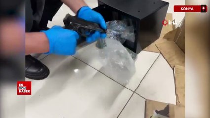 Konya Polisinden kaçak silah operasyonu: 100 tabanca ele geçirildi