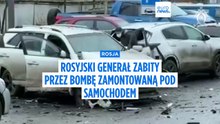 Wysoki rangą rosyjski generał zginął po detonacji podłożonej bomby pod samochodem w Moskwie