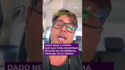 Dado Dolabella se envolve em acidente e nega fuga após colisão em SP: ‘O rapaz estava alterado’