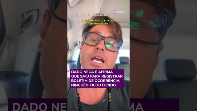 Dado Dolabella se envolve em acidente e nega fuga após colisão em SP: ‘O rapaz estava alterado’