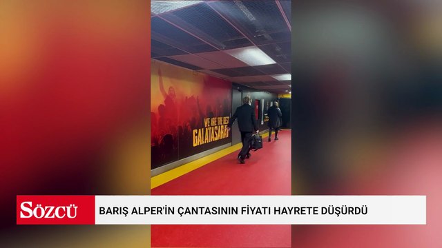 Barış Alper'in çantasının fiyatı hayrete düşürdü