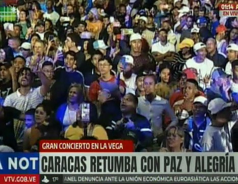 Retumba Caracas 2025 | Cantante Jhonny Heredia deleitó a los venezolanos en la parroquia La Vega