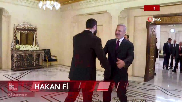 Dışişleri Bakanı Fidan Suriye Devlet Başkanı eş-Şara ile görüştü