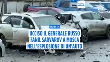 Esplode auto a Mosca: ucciso il generale Fanil Sarvarov