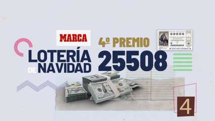 Así se cantó el 25508, cuarto premio de la Lotería de Navidad 2025