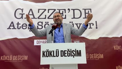 "Gazze'de Ateş Sönmüyor" Diyarbakır Konferansı