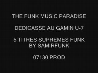 FUNK MUSIC PARADISE SPECIALE 80'S U-7