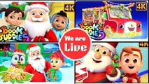 Jingle Bells, We Wish You a Merry Christmas & More | Kids TV Christmas Nursery Rhymes Live