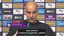 Guardiola controlará si los jugadores del City engordan en Navidad