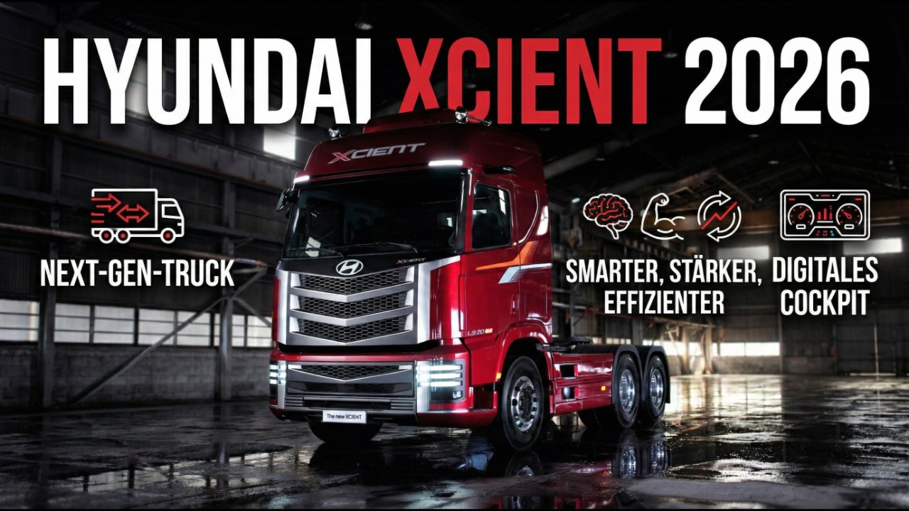 2026 XCIENT von Hyundai – Hightech für den Schwerlastverkehr