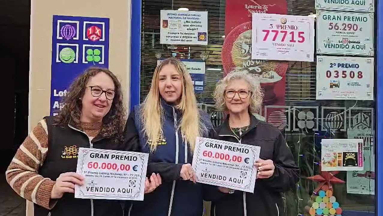 La suerte sonría al barrio de Manantiales por vez primera en Navidad