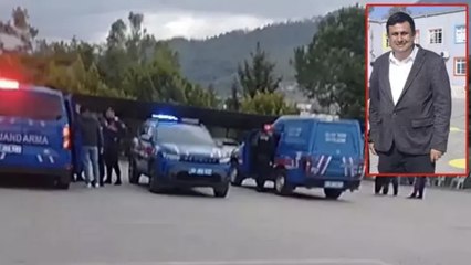 Ortaokul öğrencisi okul müdürünü tüfekle yaraladı, gözaltına alındı: İşte o anlar!