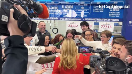 Rafael Sanchís, el lotero de la administración de Manises que ha repartido dos quintos y un tercer premio en la Lotería de Navidad