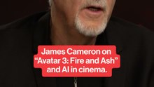 James Cameron on “Avatar 3: Fire and Ash” and AI in cinema.
