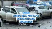 General russo morre em explosão de carro armadilhado em Moscovo