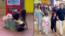 Full FAM-JAM: Sara & Arfeen Khan's Cute Kids Moment Captured At The Mumbai Airport!