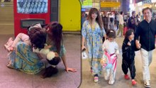 Full FAM-JAM: Sara & Arfeen Khan's Cute Kids Moment Captured At The Mumbai Airport!