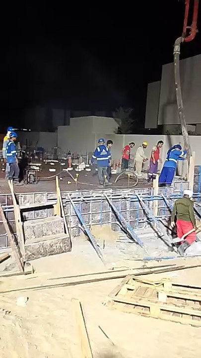 Concrete casting