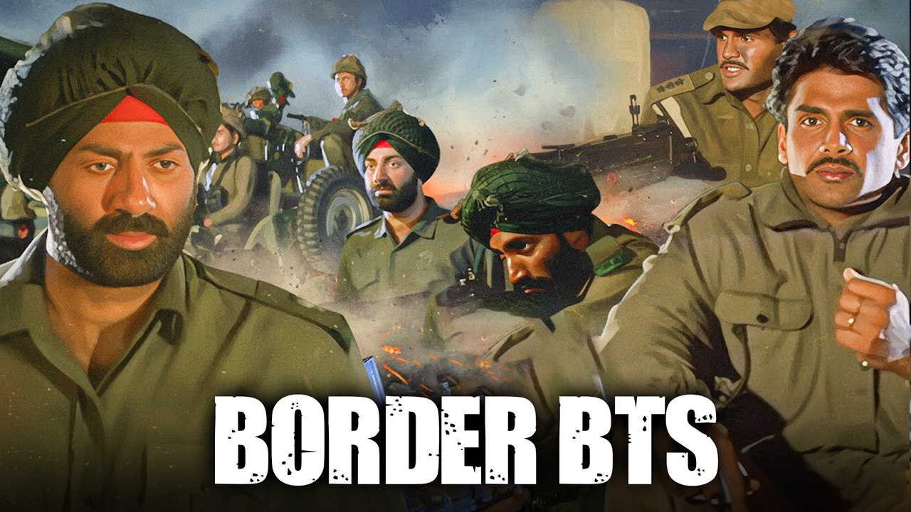 Border (1997) Film BTS & Bytes: Sunny Deol, Suniel Shetty, J.P. Dutta, Puneet Issar, Sudesh Berry & Kulbhushan Kharbanda
