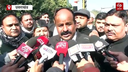 अपनी मांगों पर अड़े वकील, घंटाघर किया जाम, सरकार को भी दी चेतावनी