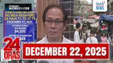 24 Oras Express: December 22, 2025 [HD]