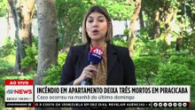 Incêndio em apartamento mata três pessoas em Piracicaba