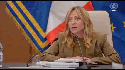 Meloni: "Solo una forza militare credibile allontana la guerra"