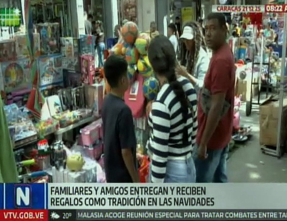 Venezolanos disfrutan las tradiciones navideñas en paz y prosperidad