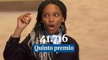 41.716: quinto premio de la Lotería de Navidad 2025
