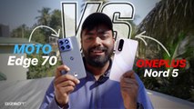 Moto Edge 70 vs OnePlus Nord 5: Better VALUE for Money Phone?