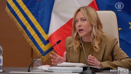 Meloni: "Solo una forza militare credibile allontana la guerra"