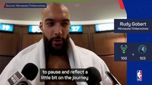 Gobert grateful after reaching career milestone