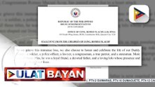 Burol ni Rep. Romeo Acop, bubuksan sa publiko bukas | ulat ni Mela Lesmoras